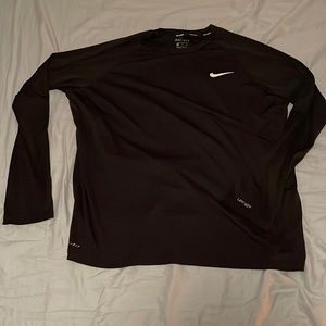 Nike swim upf 40 long sleeve performance shirt